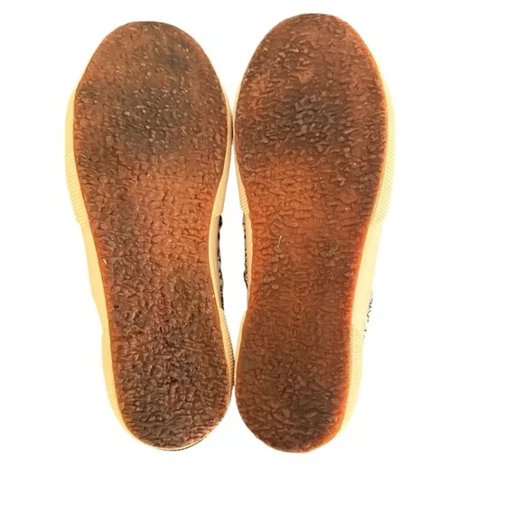 Superga Women’s Size 8 Size 39 Floral Daisy Multicolor Sneakers Casual Lace Up - Picture 12 of 12